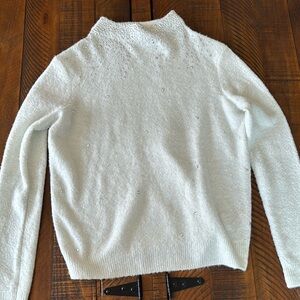 Juicy Couture Cream Turtleneck Sweater